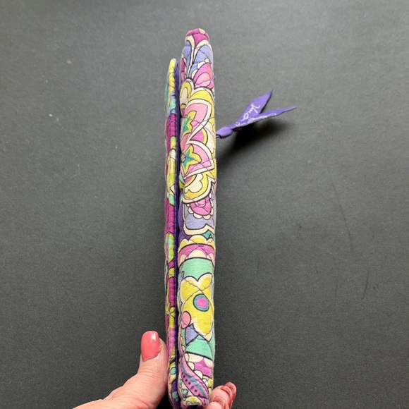 Vera Bradley Women's Paisley Wallet - Purple and Yellow - Picture 2 of 8